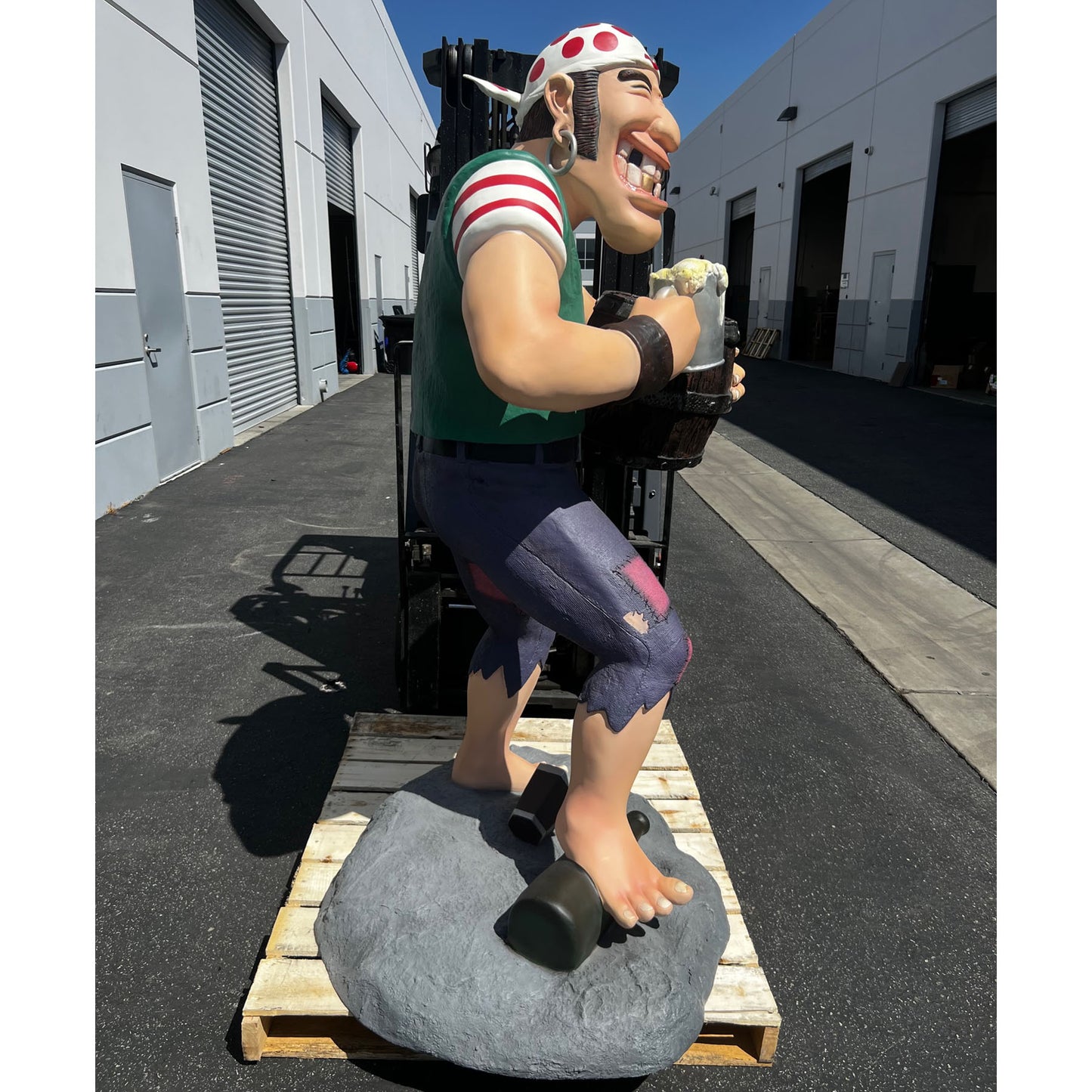 Pirate Armando Life Size Statue