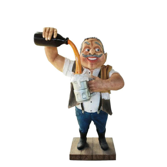 Bartender Statue - LM Treasures Prop Rentals