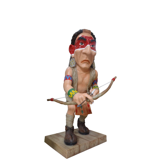Bowing Indian Statue - LM Treasures Prop Rentals