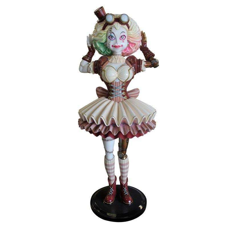 Steampunk Ragdoll Halloween Statue