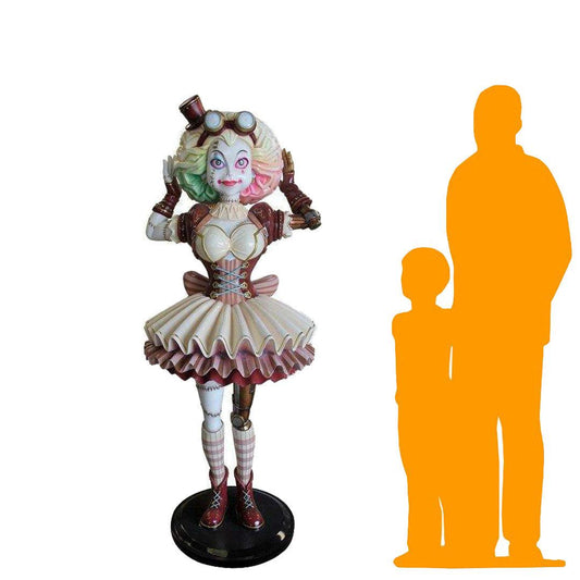 Steampunk Ragdoll Halloween Statue LS328-C250-PT