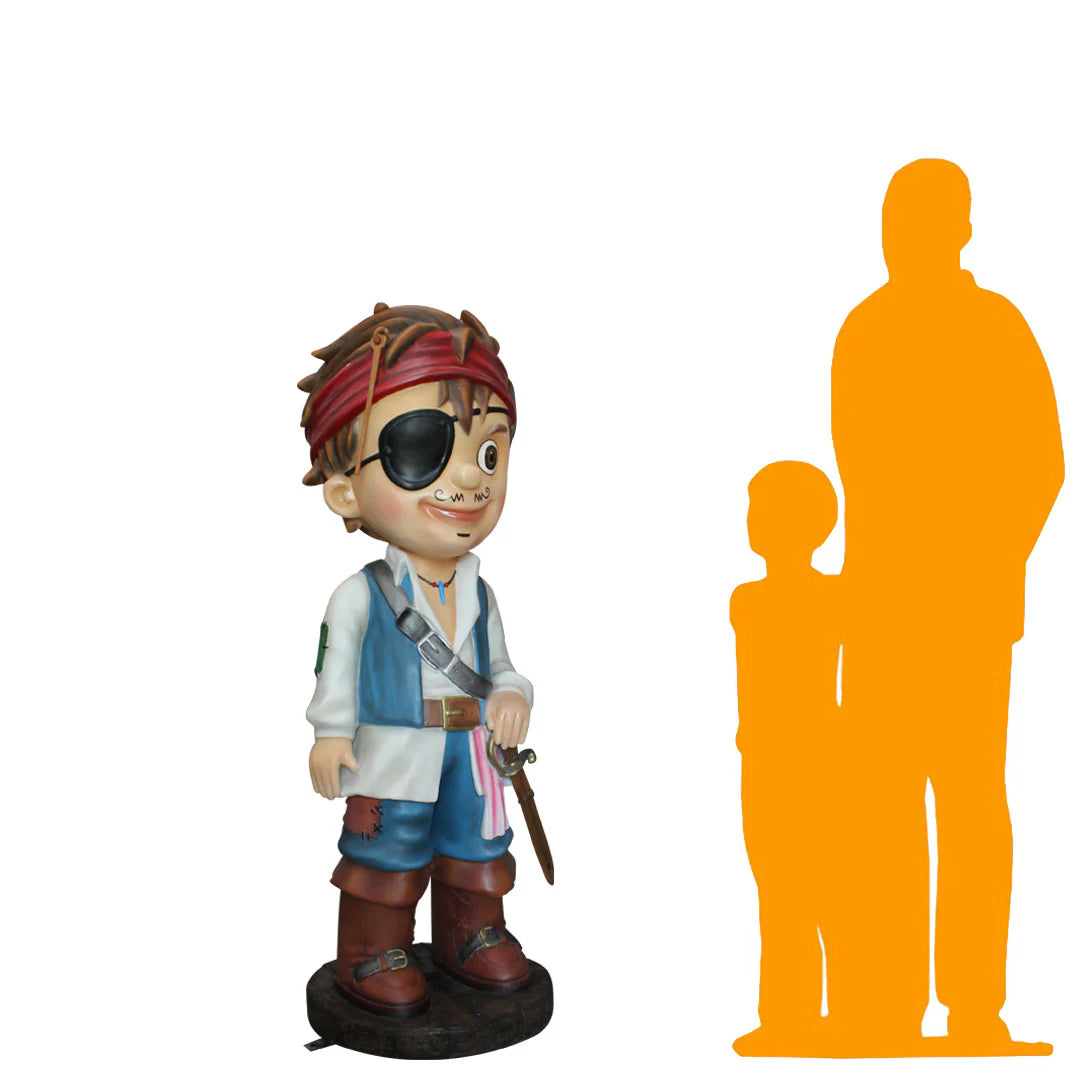 Pirate Boy Peter Life Size Statue