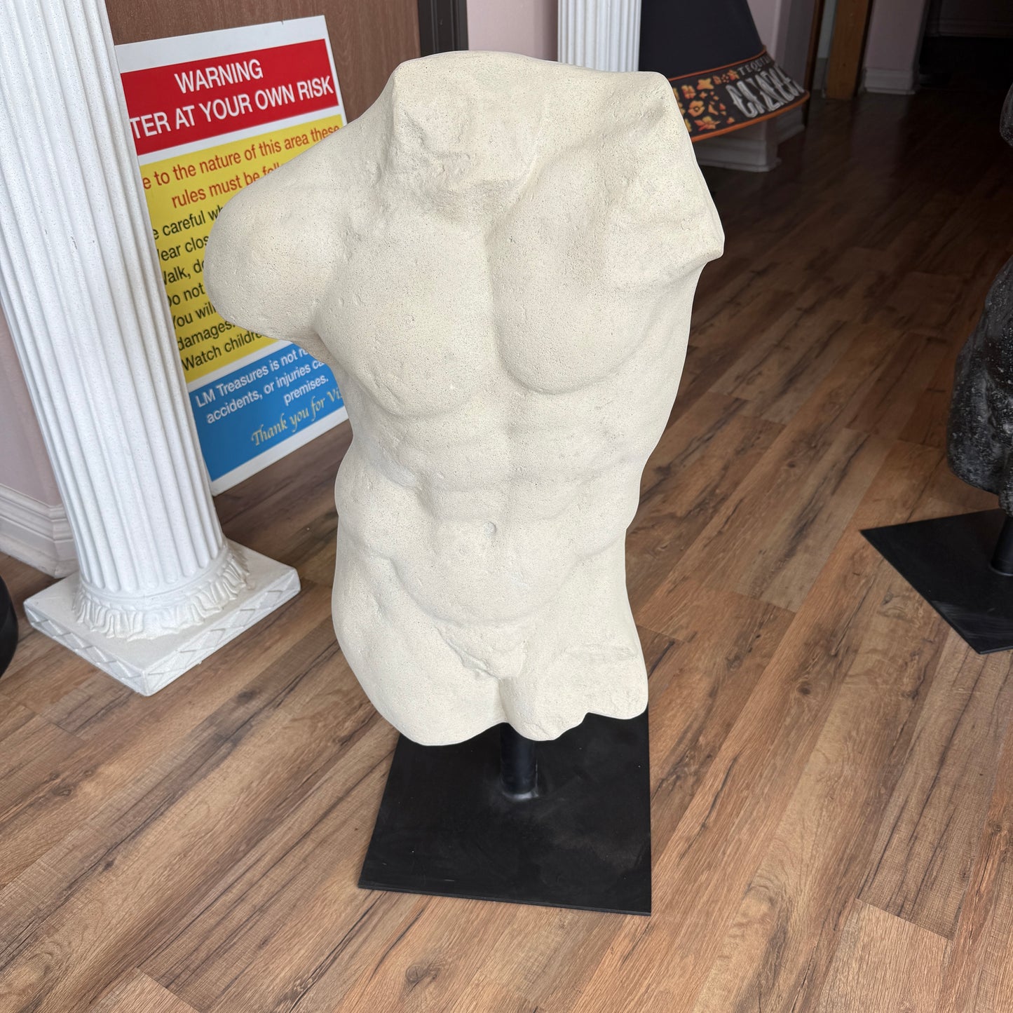 Andrea Stone Torso Statue