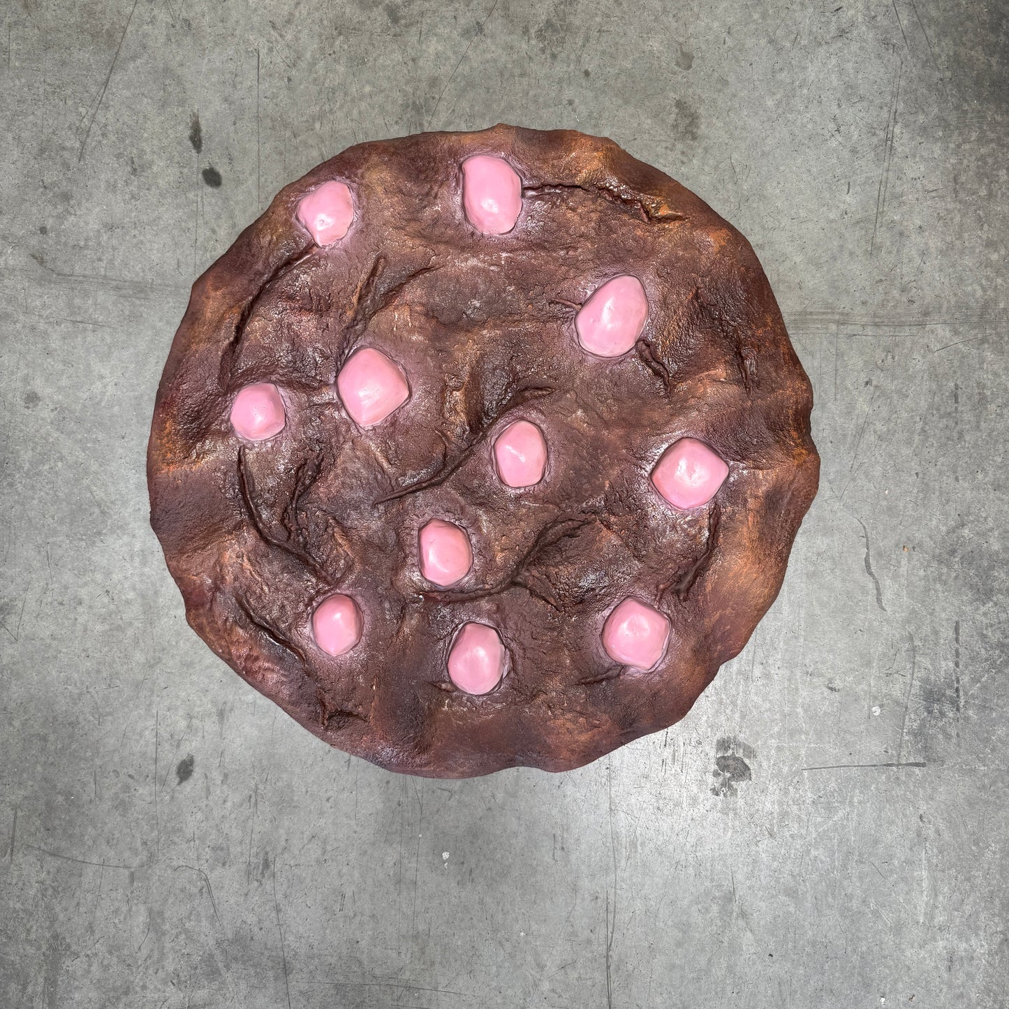 Dark Chocolate Chip Cookie Statue