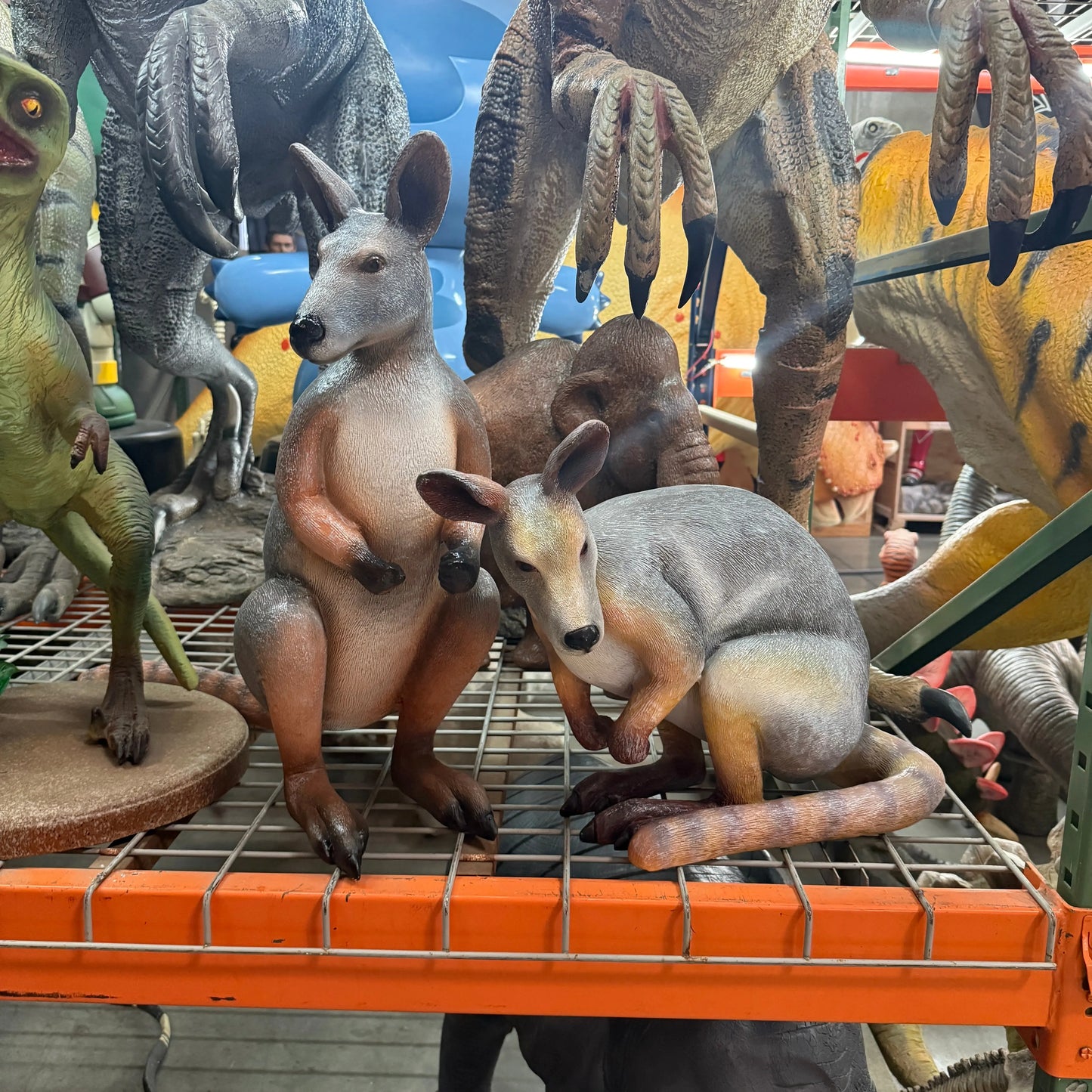 Wallaby Kangaroo Statue A0782-190061-H