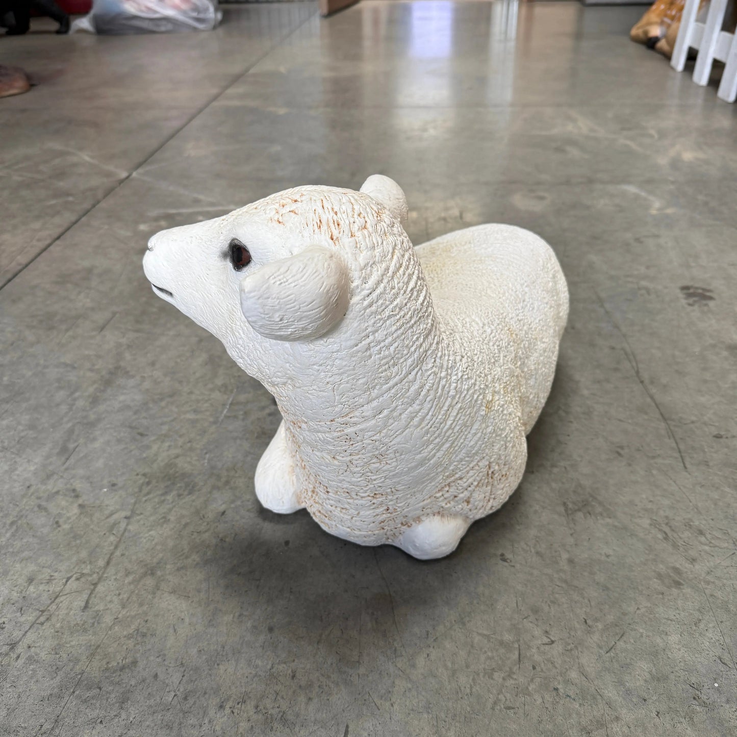 Texelaar Baby Lamb Laying Statue A0401-110034-H