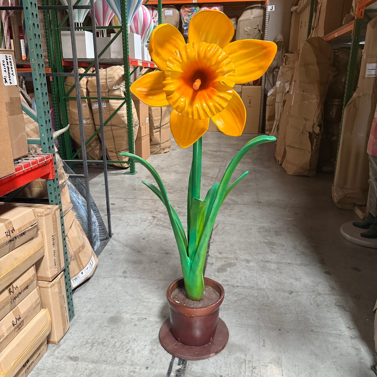 Large Narcis Flower Statue