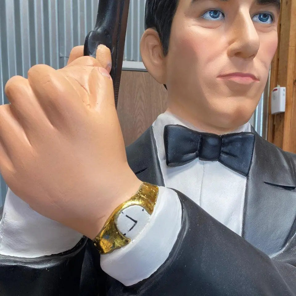 Secret Agent Life Size Statue LS358-CR-A