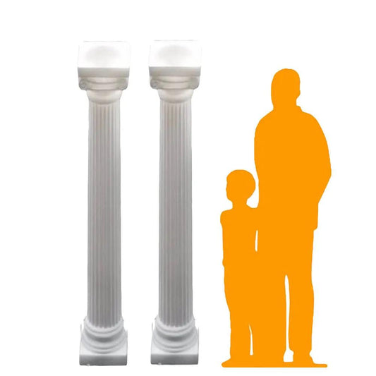 Plastic Column Pillars Set of 2 CoulumnPlasticSet