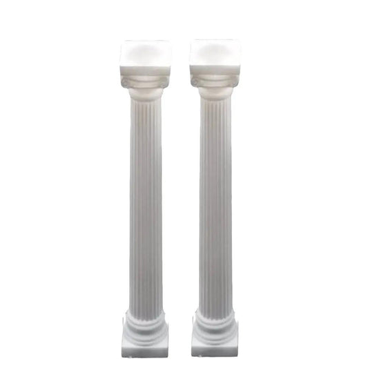 Plastic Column Pillars Set of 2 CoulumnPlasticSet