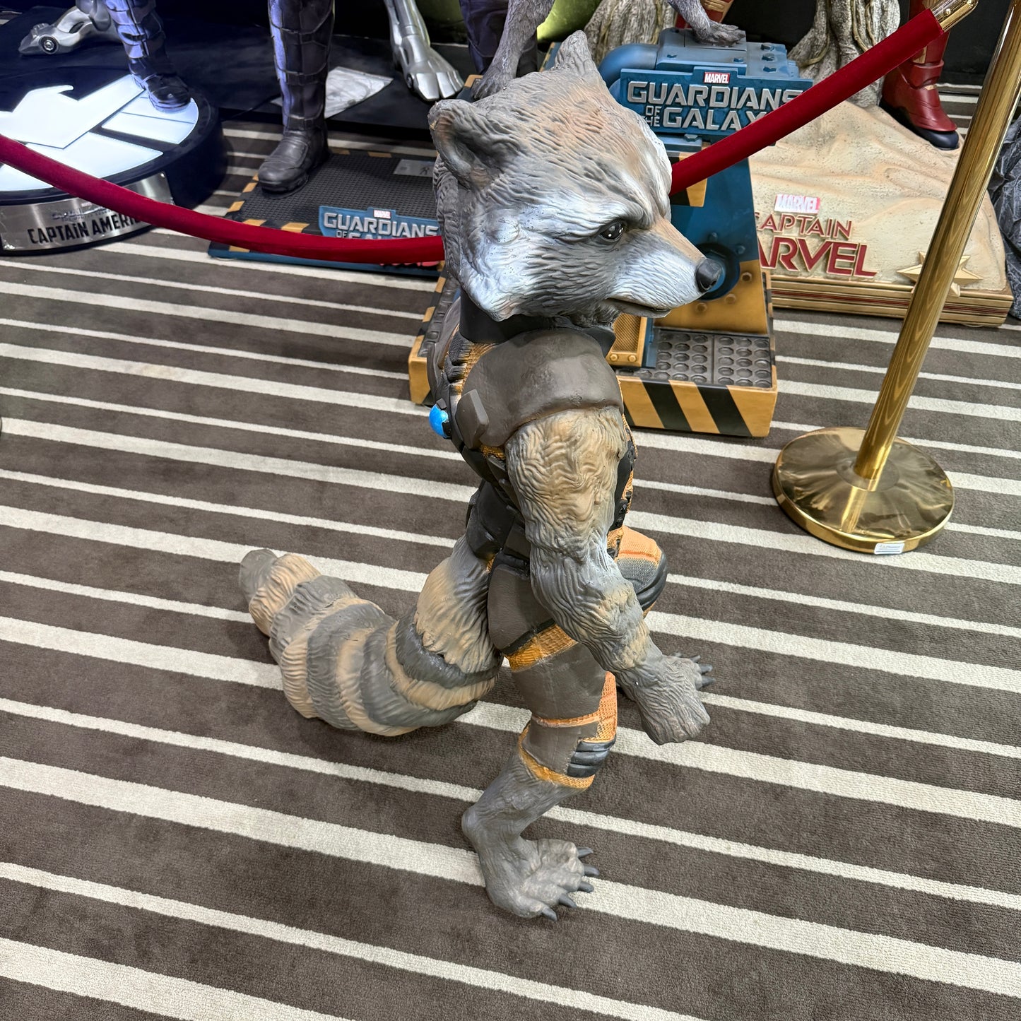 Rocket Raccoon Foam Statue