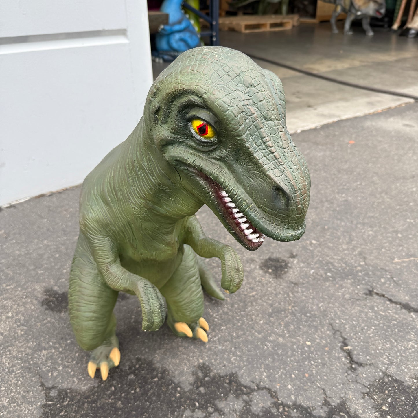 Baby T-Rex Dinosaur Statue