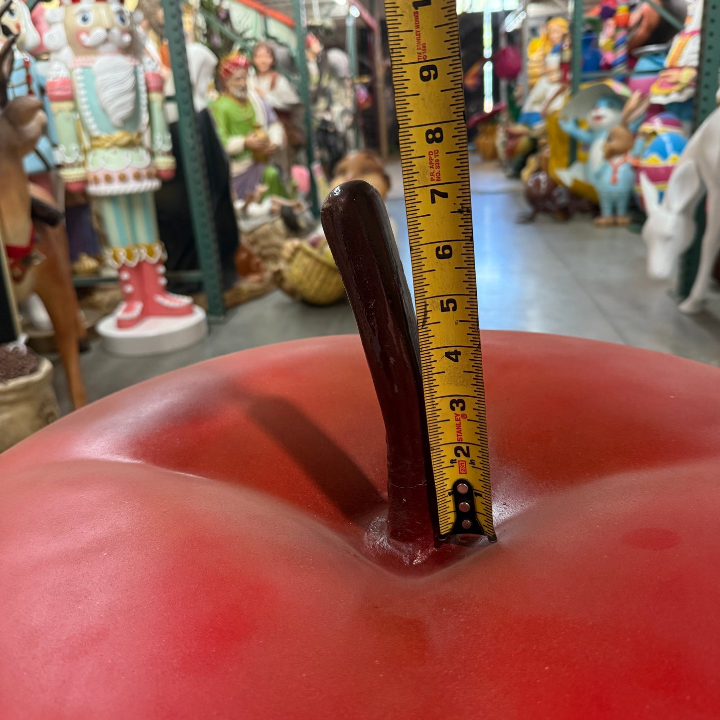 Jumbo Apple Statue
