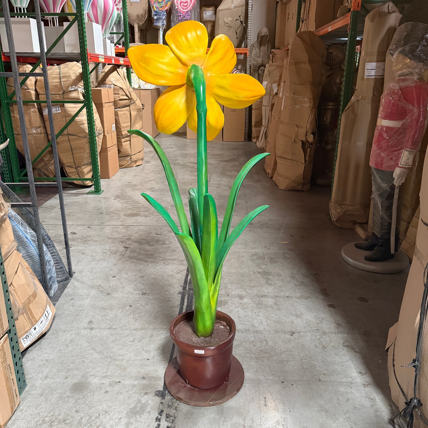 Large Narcis Flower Statue