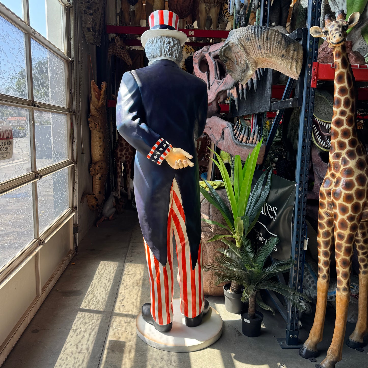 Uncle Sam Life Size Statue