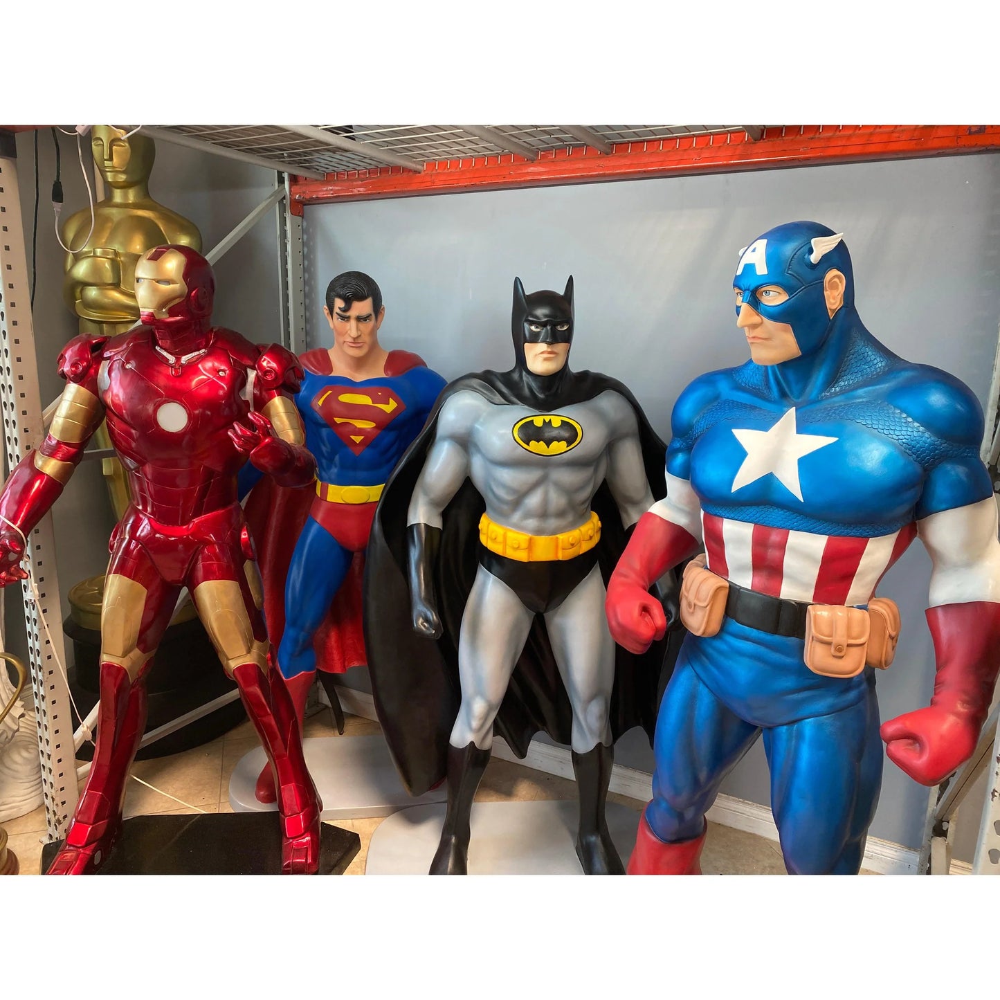 Muscle Super Hero Life Size Statue