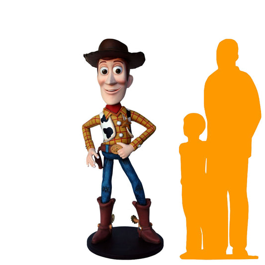 Skinny Cowboy Statue