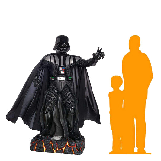 Dark Space Warrior Statue