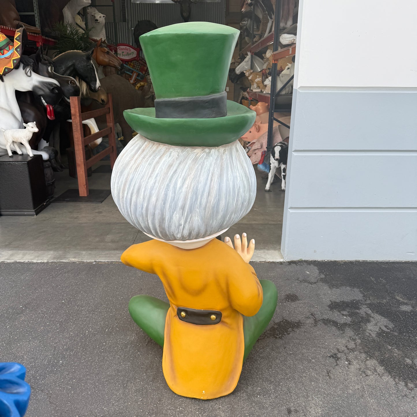 Large Sitting Mad Hatter Statue