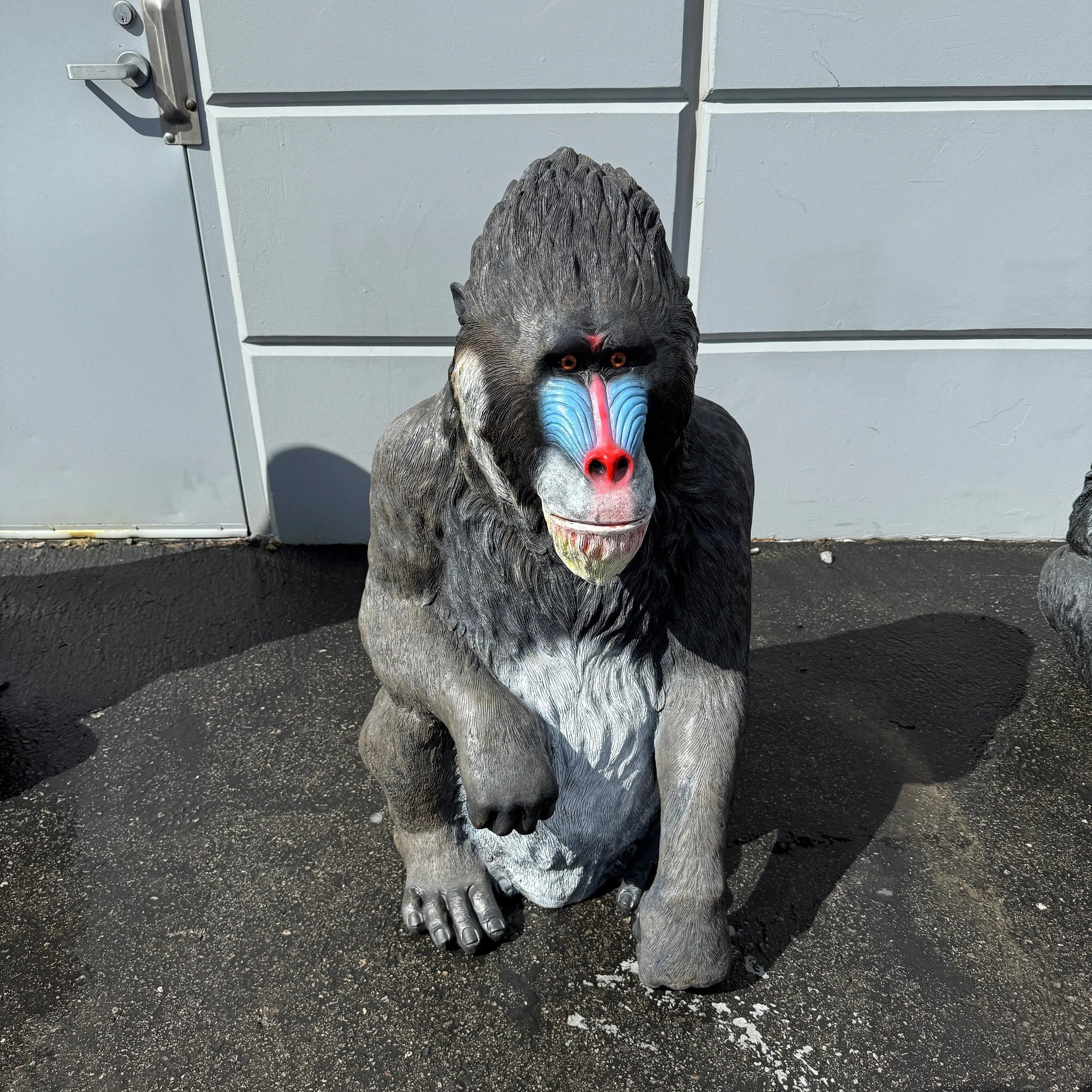 Mandrill Monkey Statue A0418-140094-H