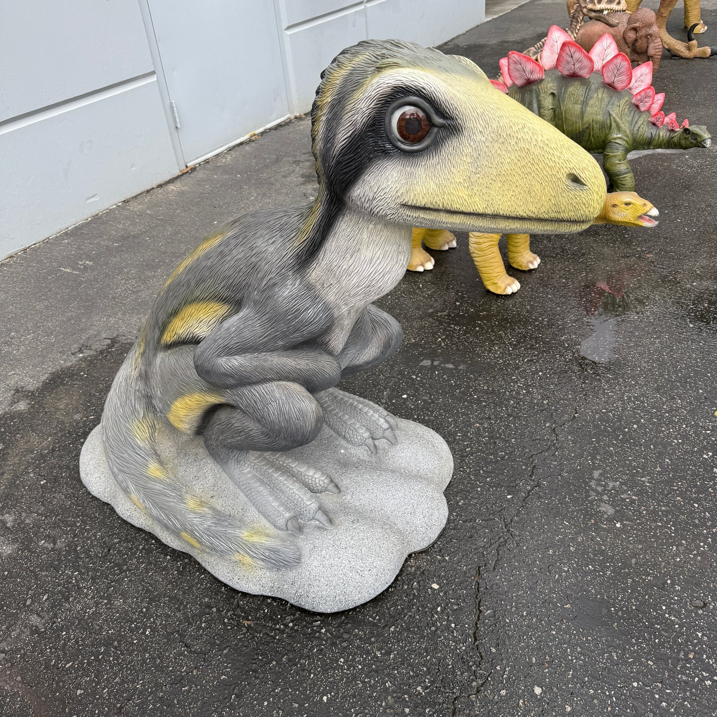 Juvenile Theropod Statue
