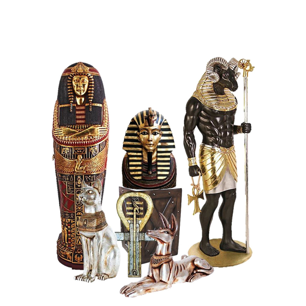 Egyptian Package Life Size Resin Statues