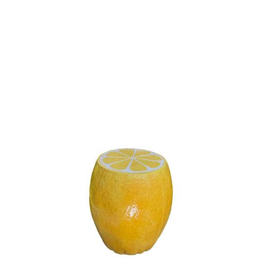 Lemon Table Stool Statue