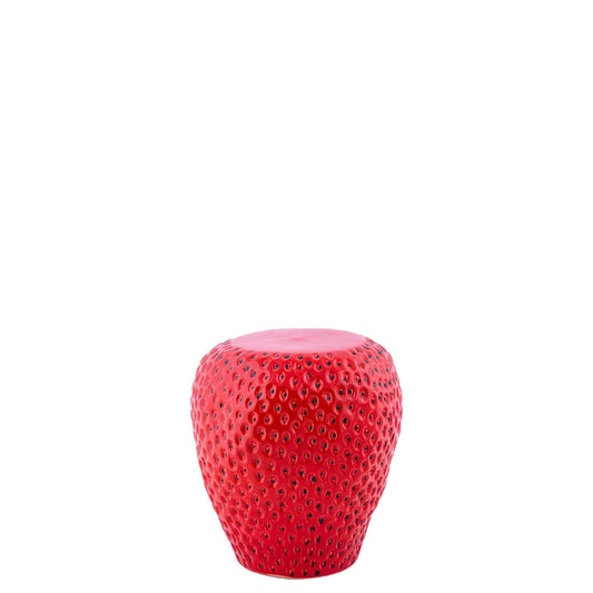 Strawberry Table Stool Statue