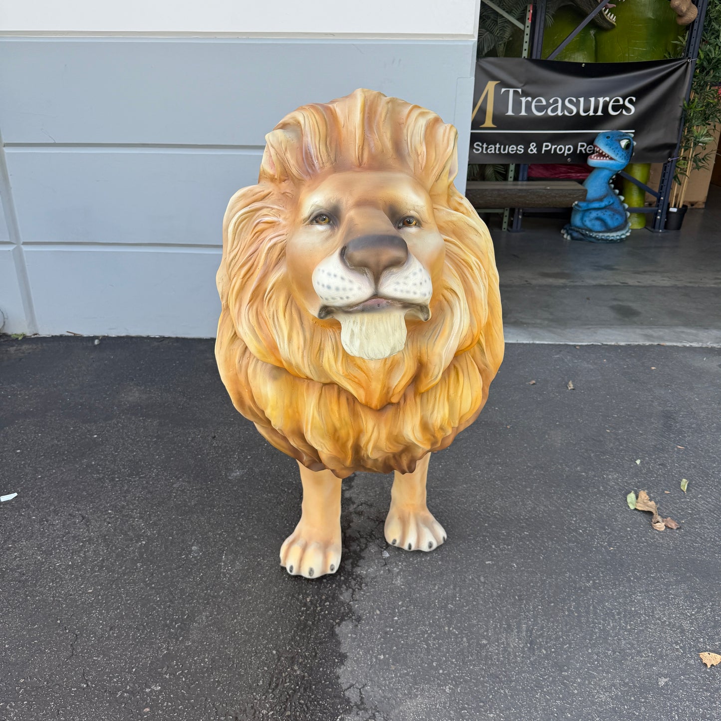 Lion Life Size Statue