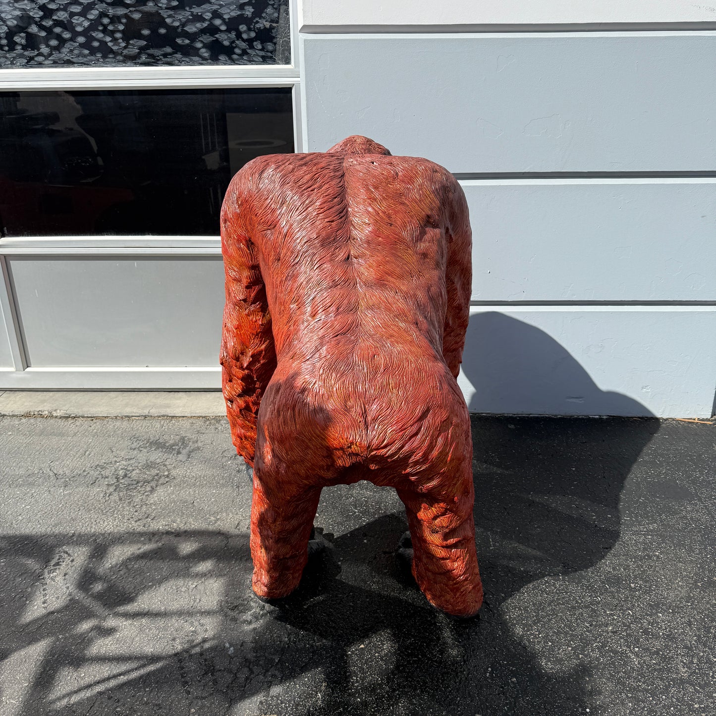 Walking Orangutan Statue
