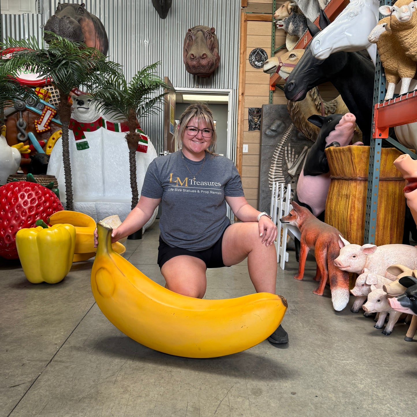 Banana Statue