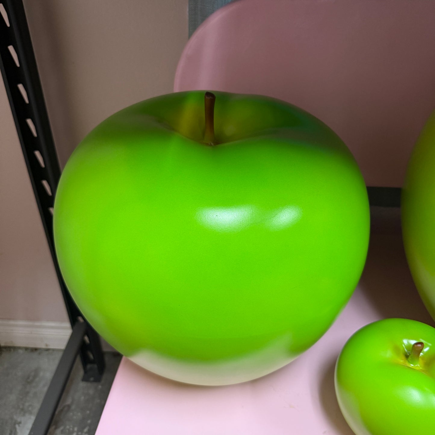 Medium Green Apple Statue