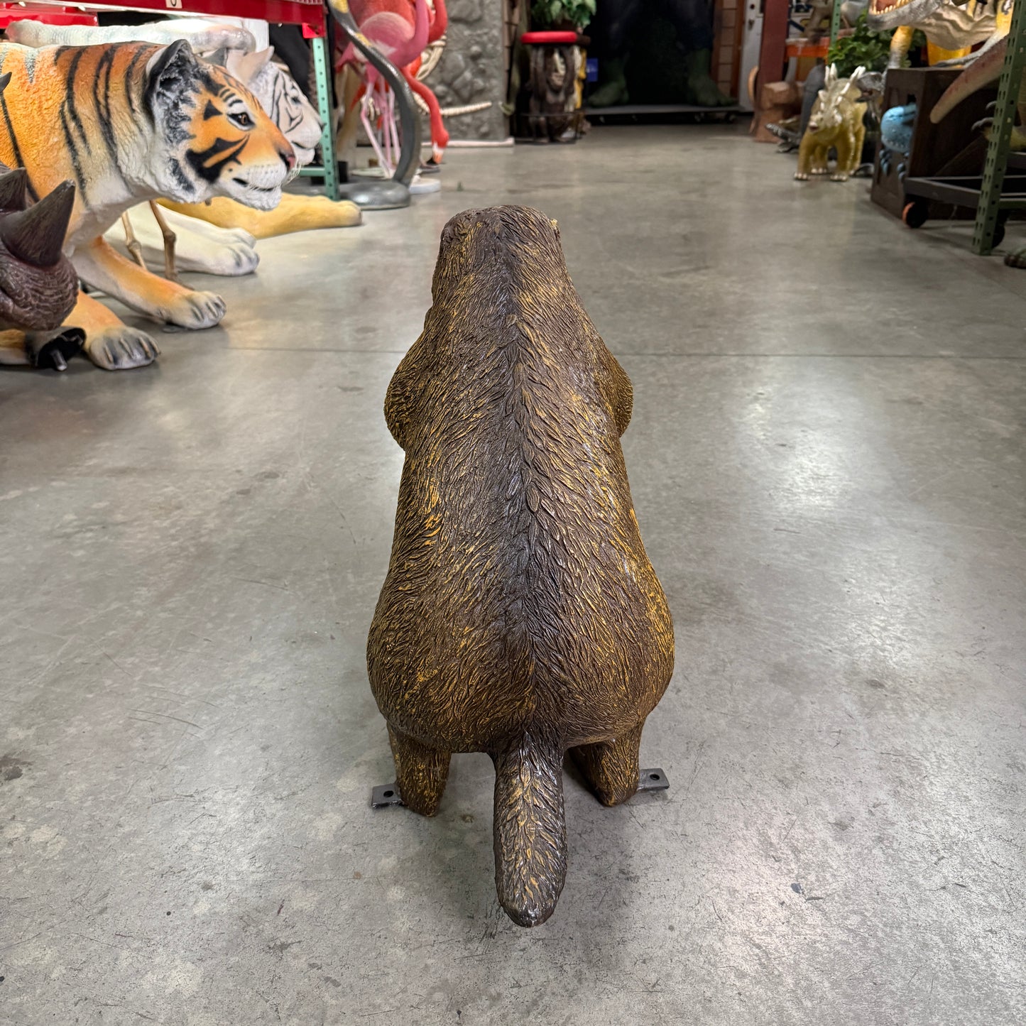 Standing Groundhog Statue