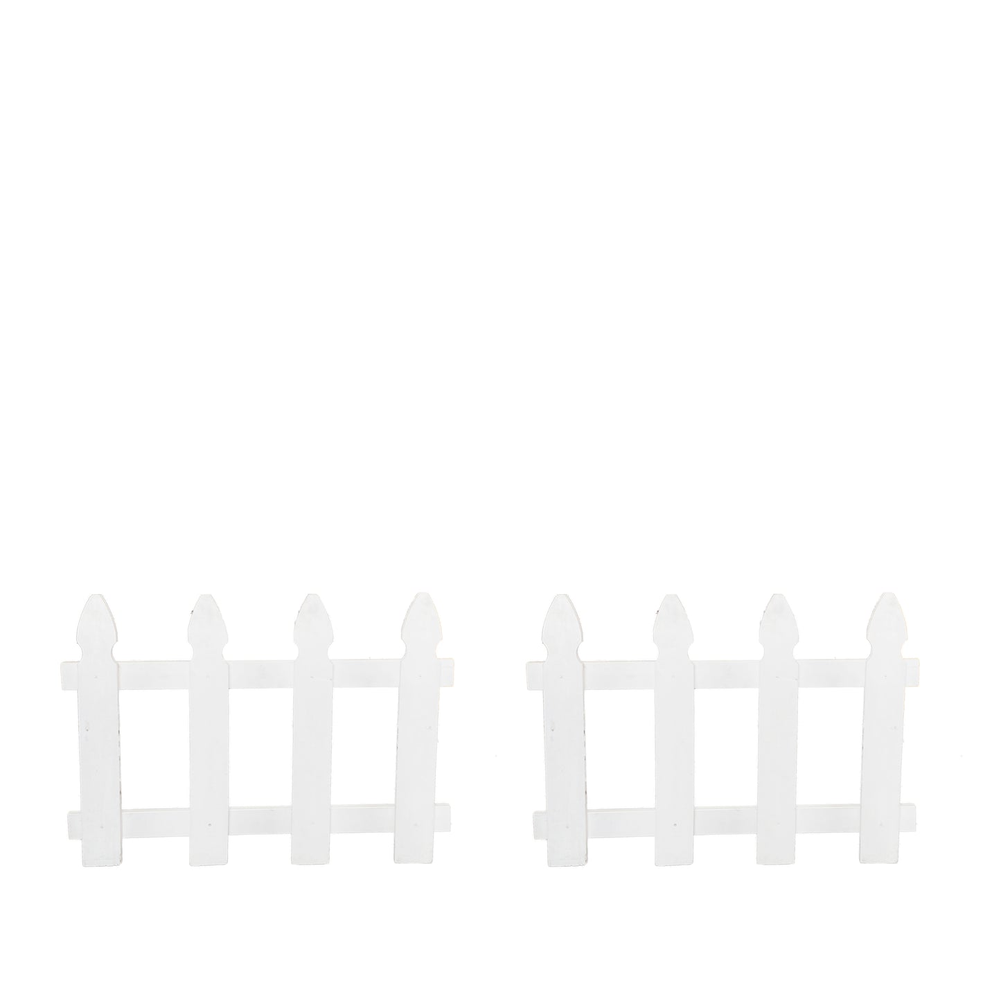 2 White Picket Fence Prop