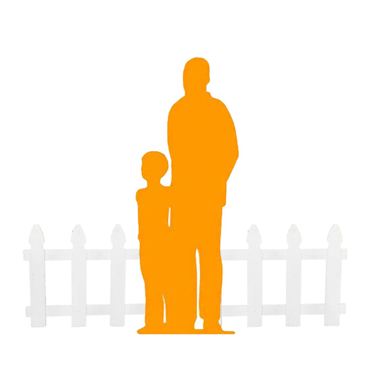 2 White Picket Fence Prop Fence-White-P