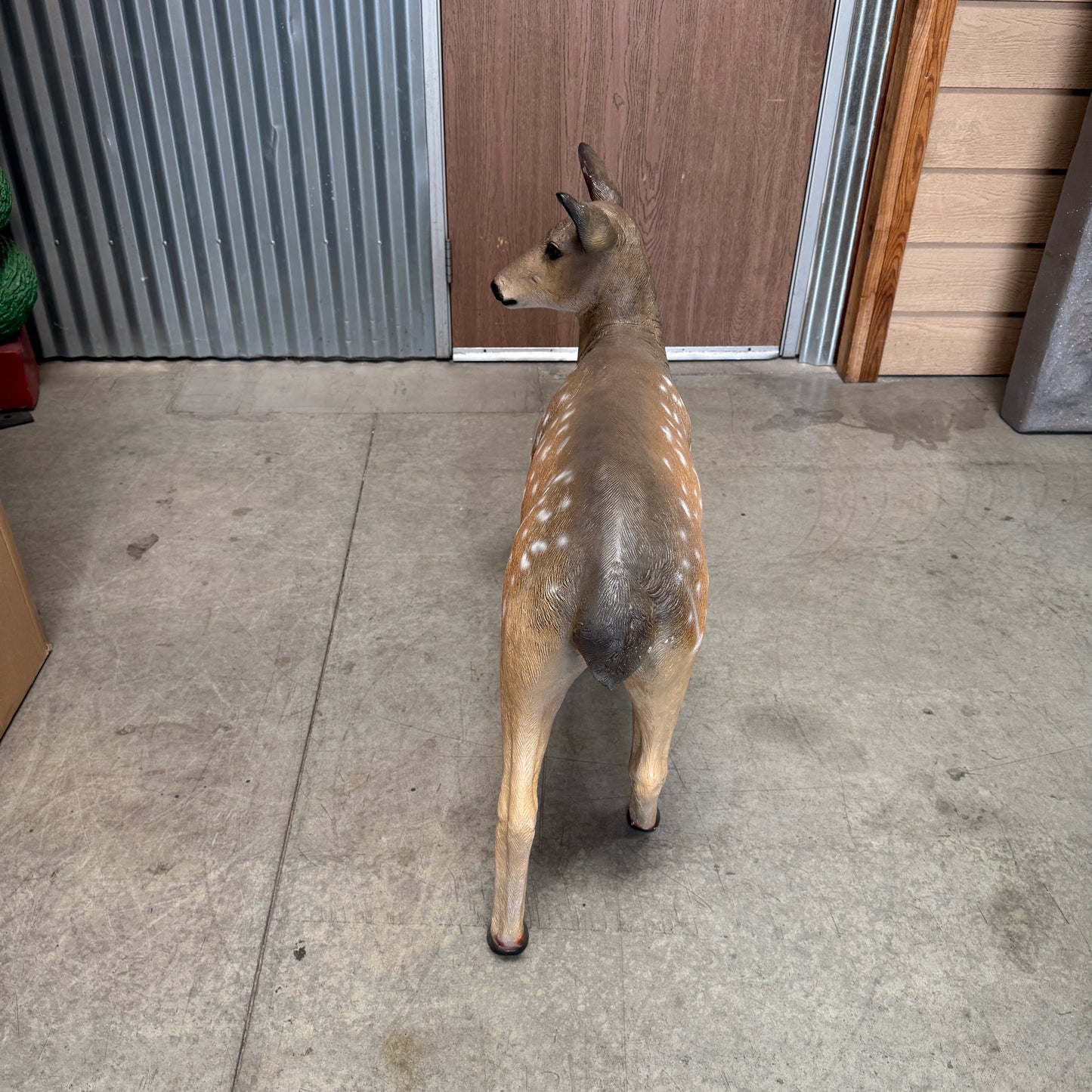 Deer Fawn Life Size Statue