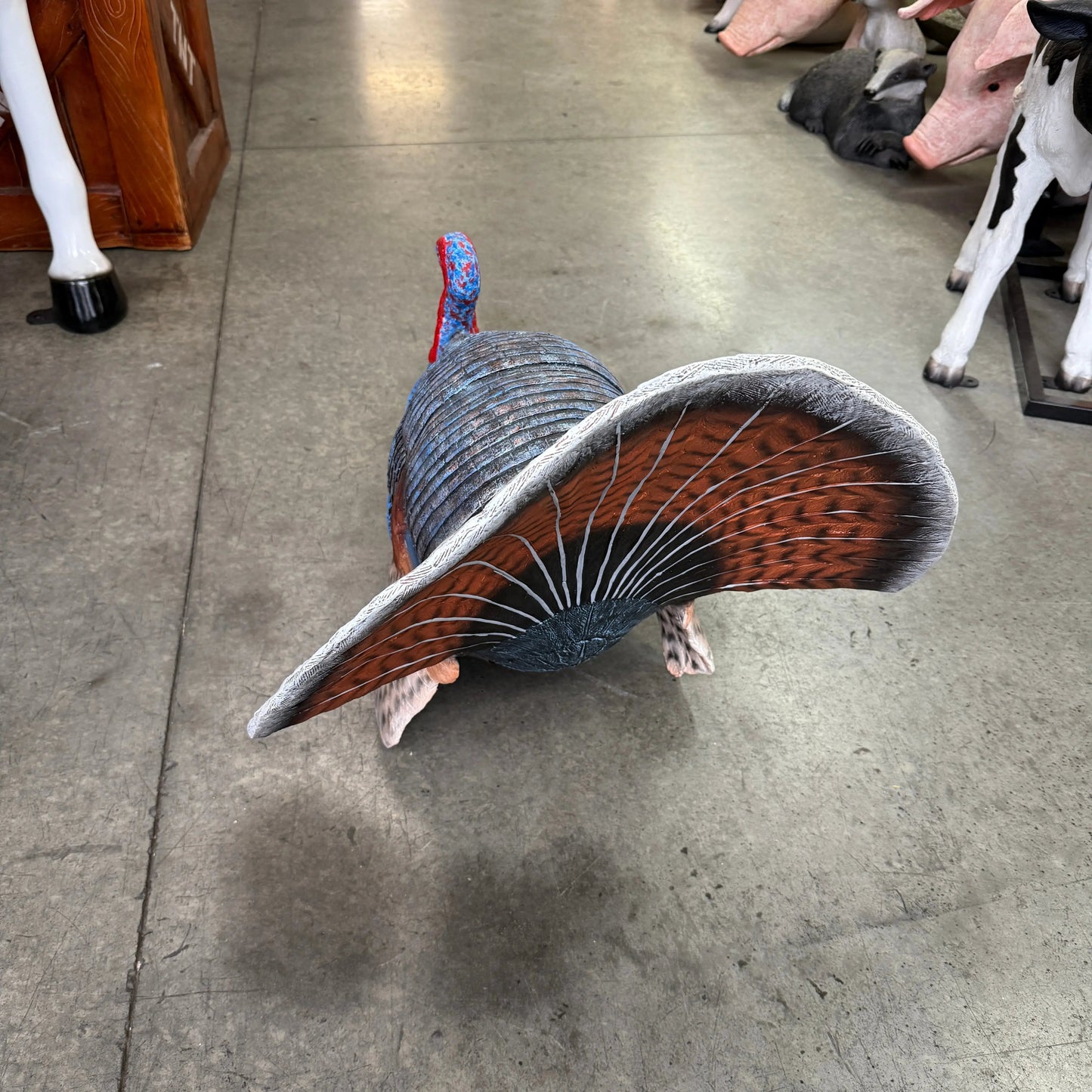 Turkey Life Size Statue Prop A0181-100126-H