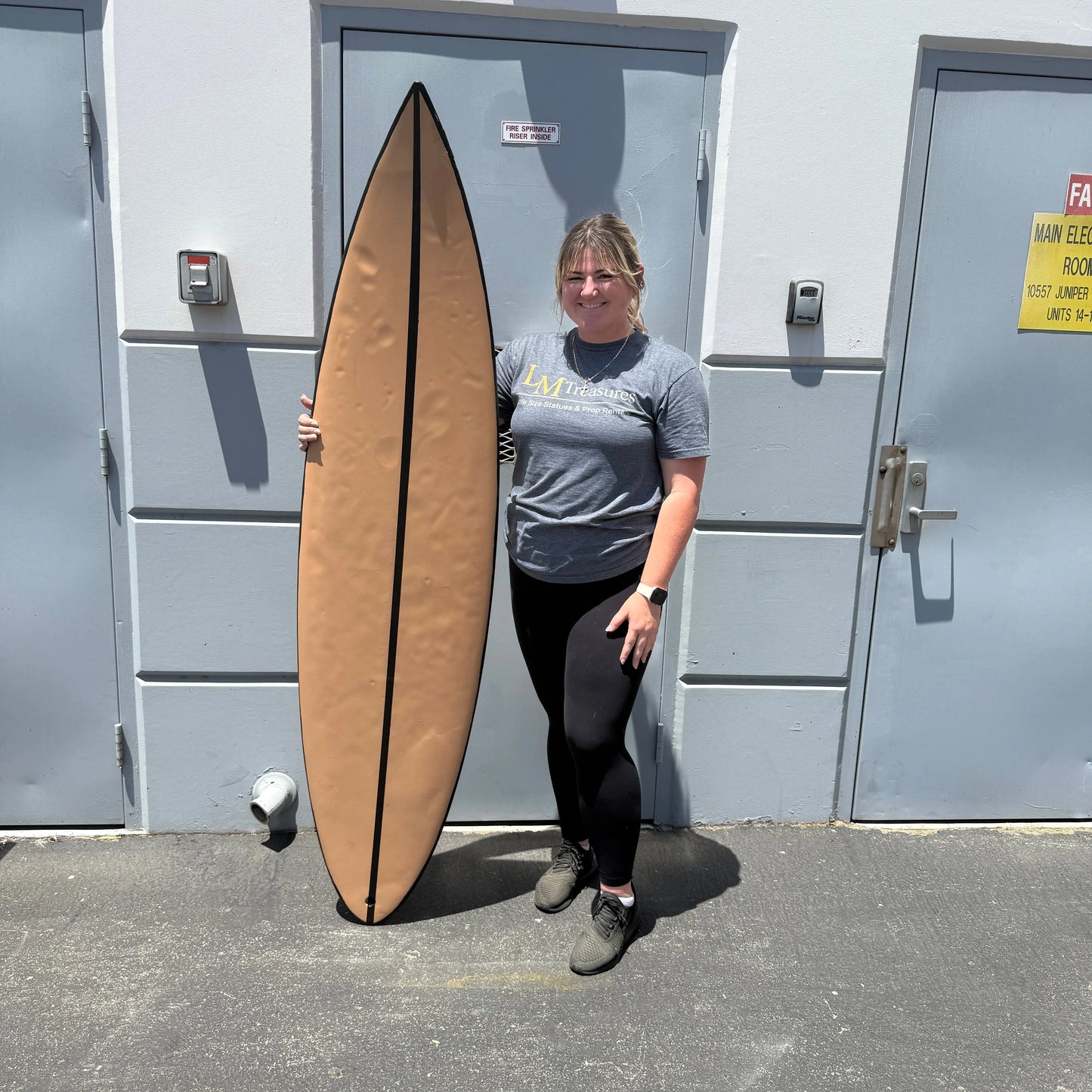 Pointed Surfboard Prop SURF-BOARD