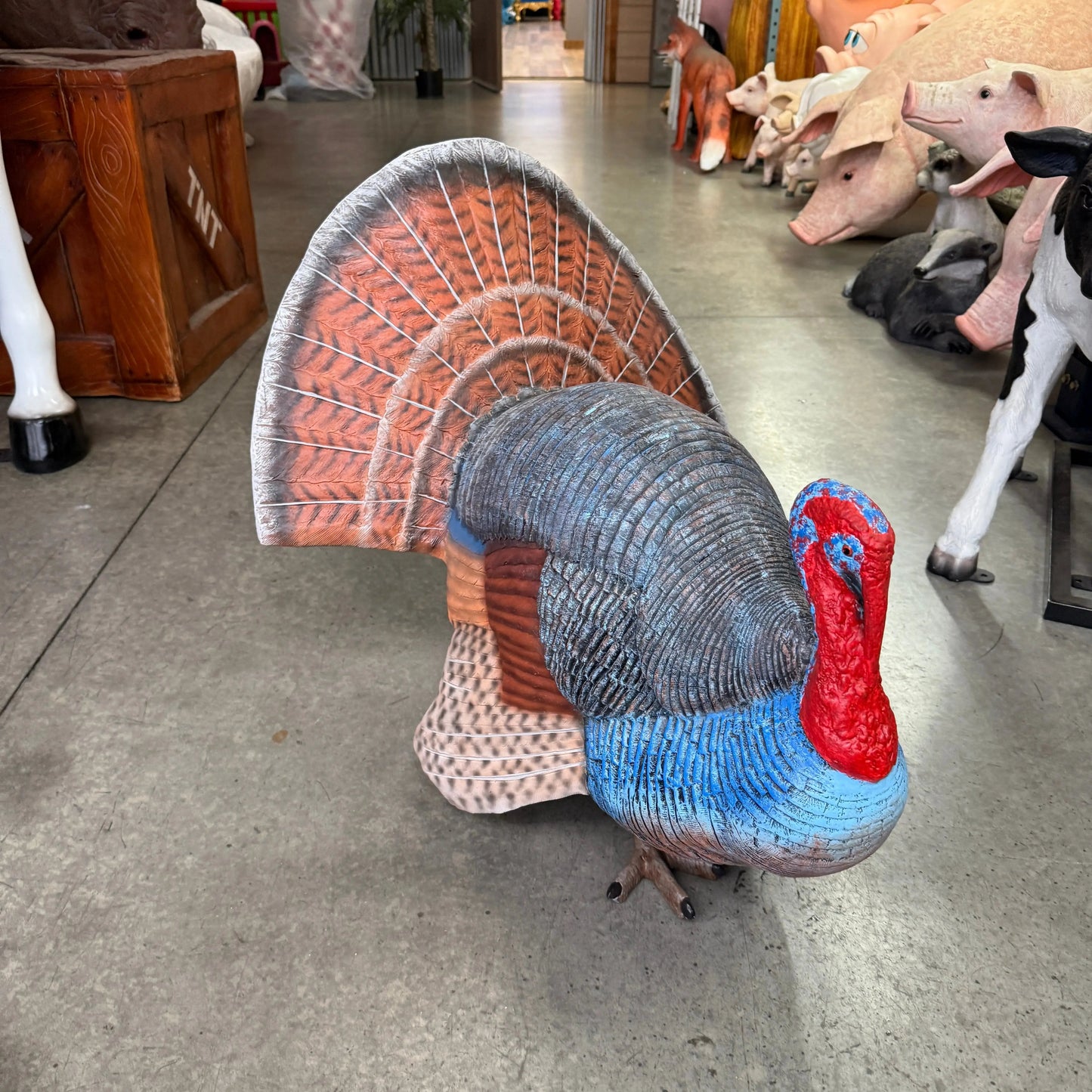 Turkey Life Size Statue Prop A0181-100126-H