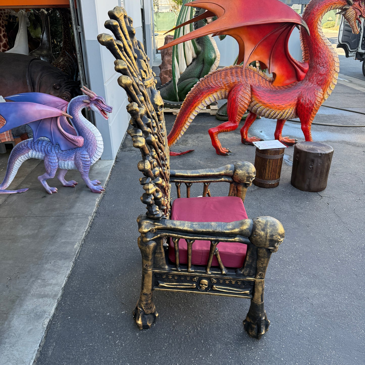 Skeleton Bones Throne