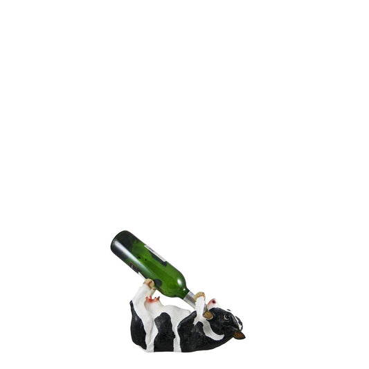 Cow Bottle Holder Statue