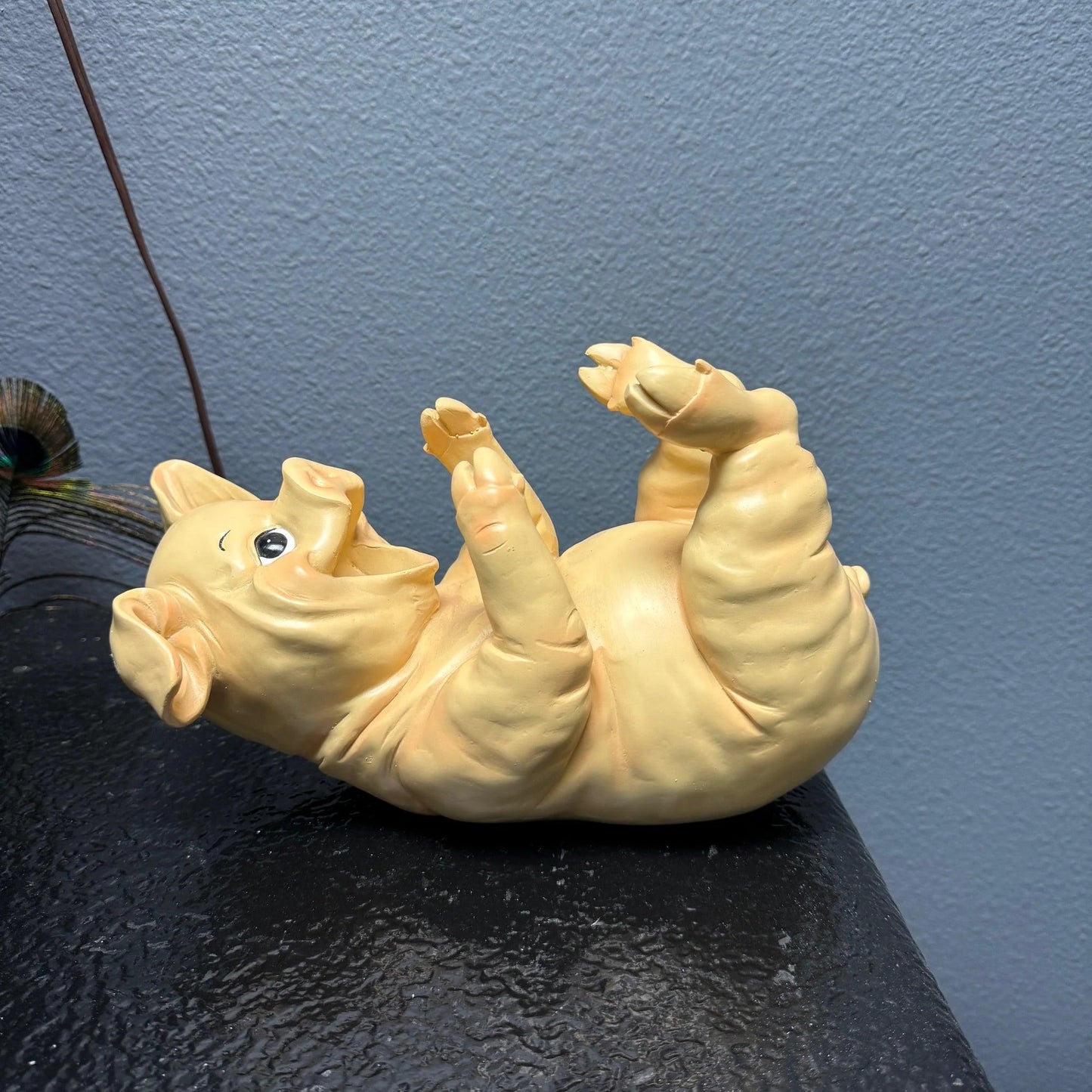 Pig Bottle Holder Statue