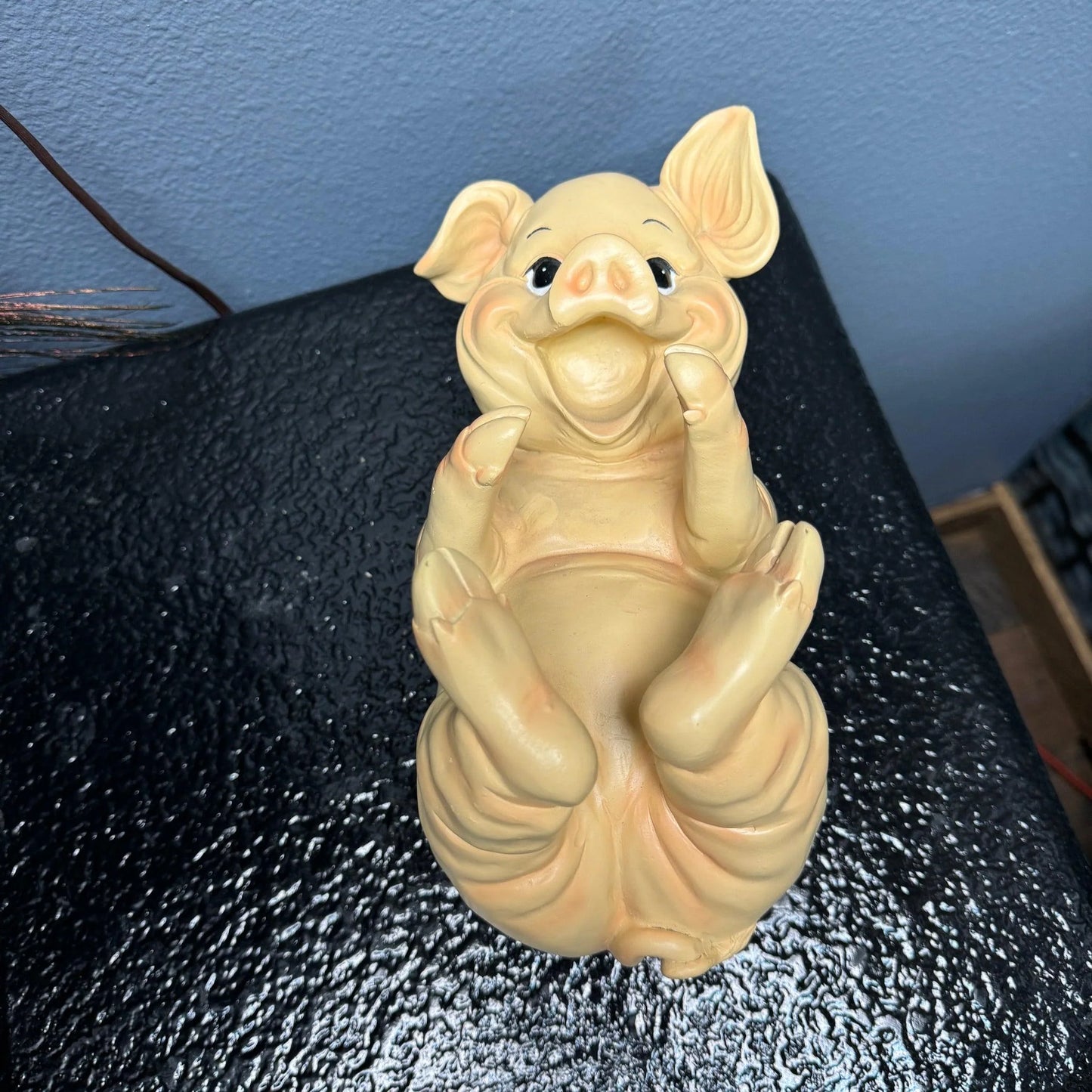 Pig Bottle Holder Statue