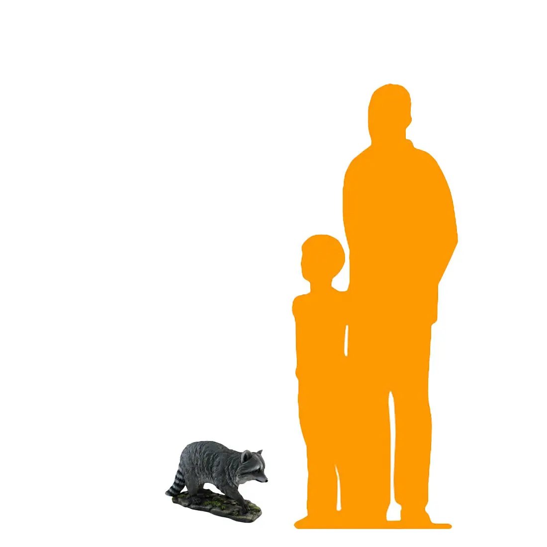 Walking Raccoon Statue HD48953-D