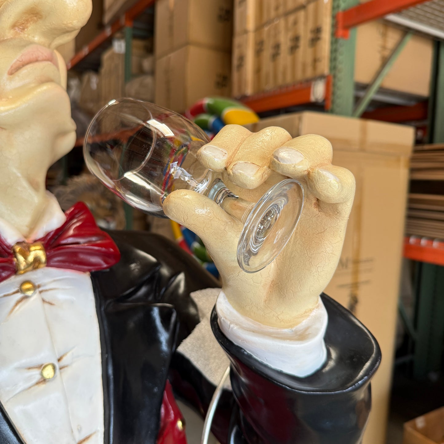 Connoisseur Butler Life Size Statue