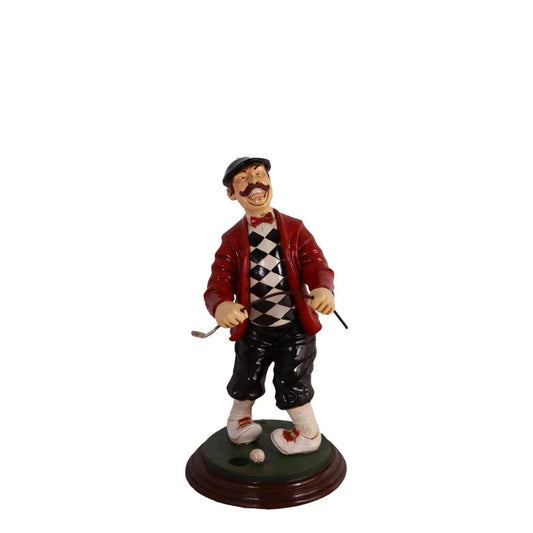 Golfer Frustrated Small Statue SP011-HFFRG-H