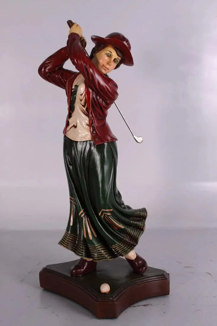 Golfer Lady Small Statue SP013-HFLG2-H
