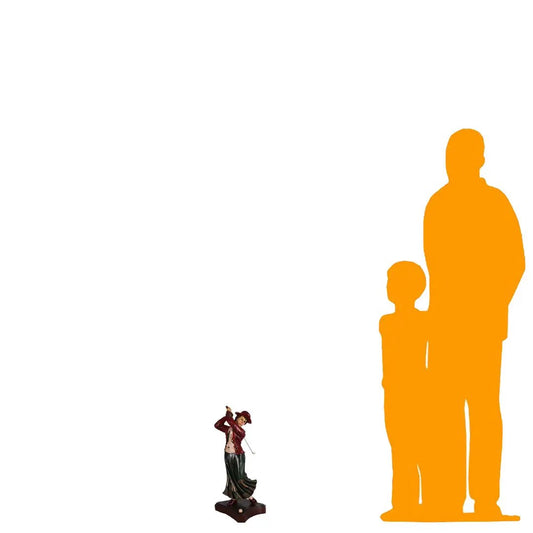 Golfer Lady Small Statue SP013-HFLG2-H