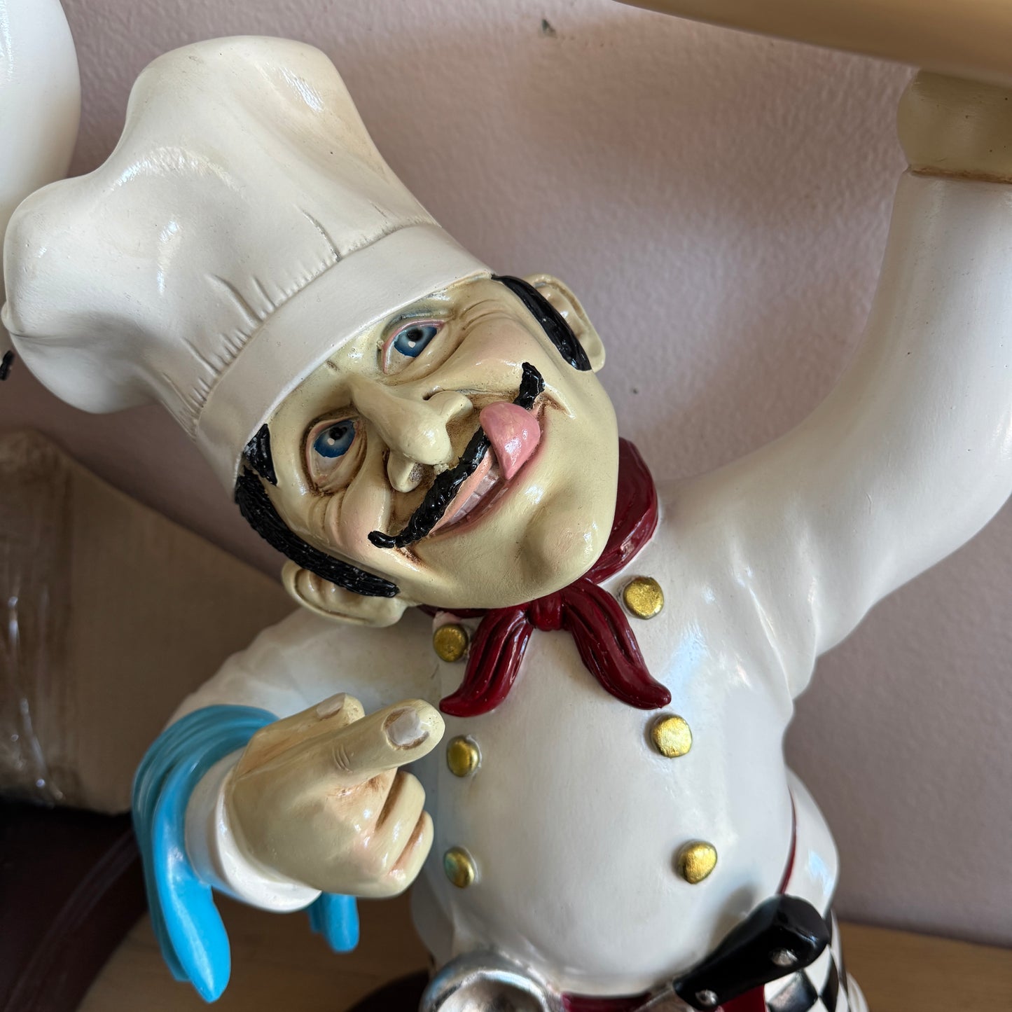 Chef Mookie Cookie Butler Statue
