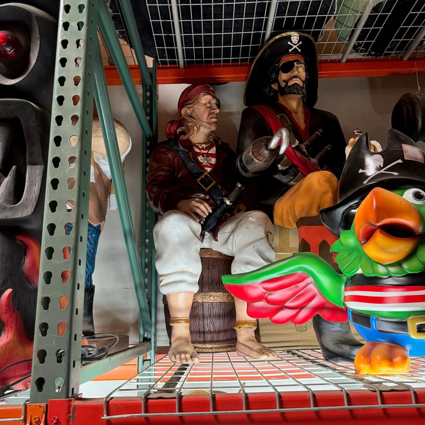 Pirate Sitting On Barrel Life Size Statue LS347-HFSP6-H